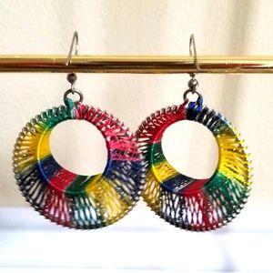 Earrings, bracelets and rings